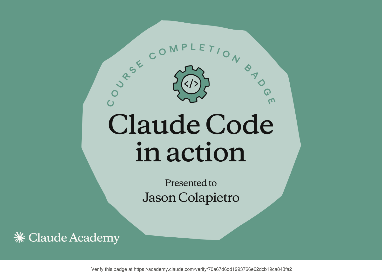 Claude Code in action — Claude Academy / Anthropic