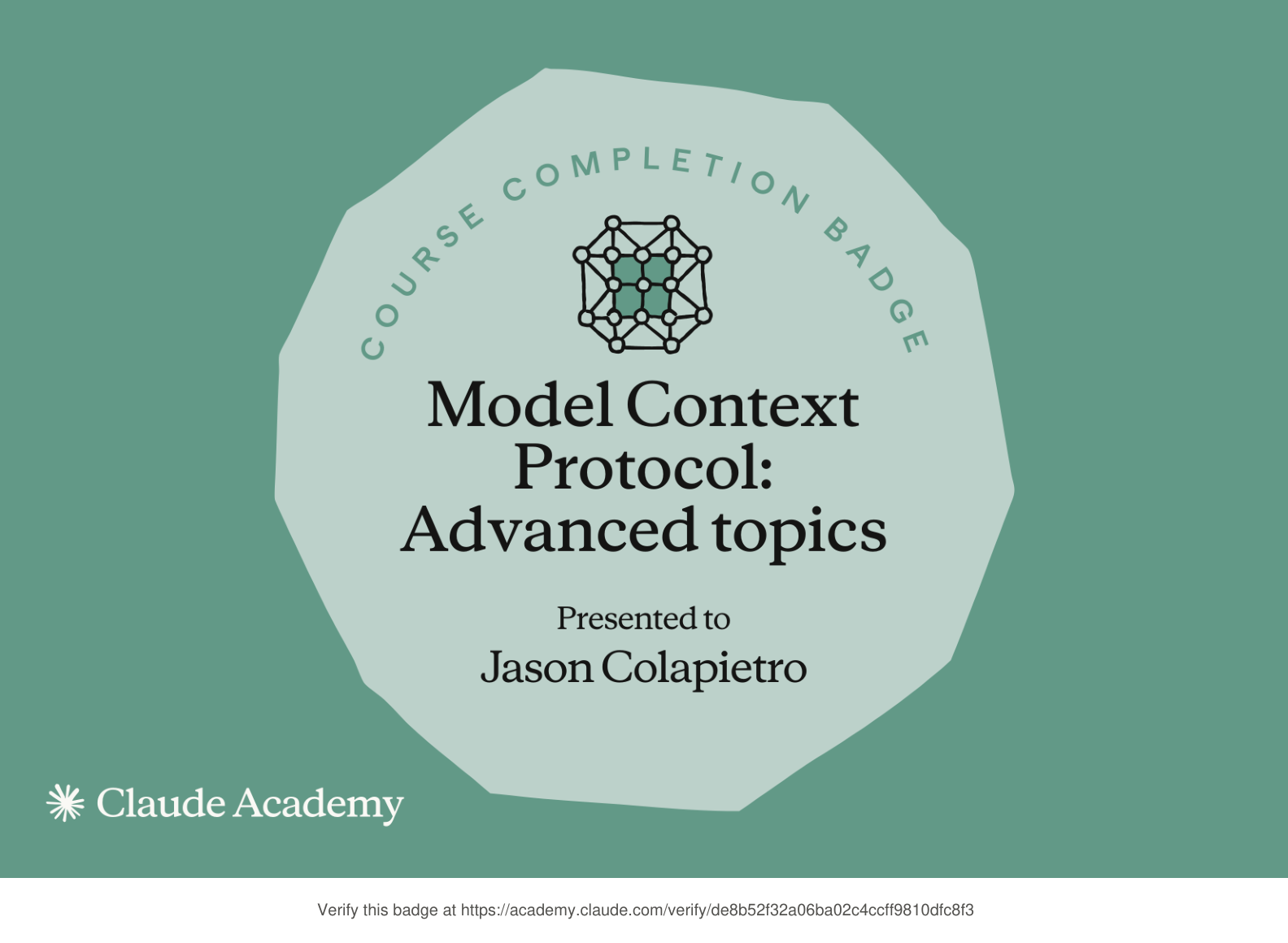 Model Context Protocol: Advanced topics — Claude Academy / Anthropic