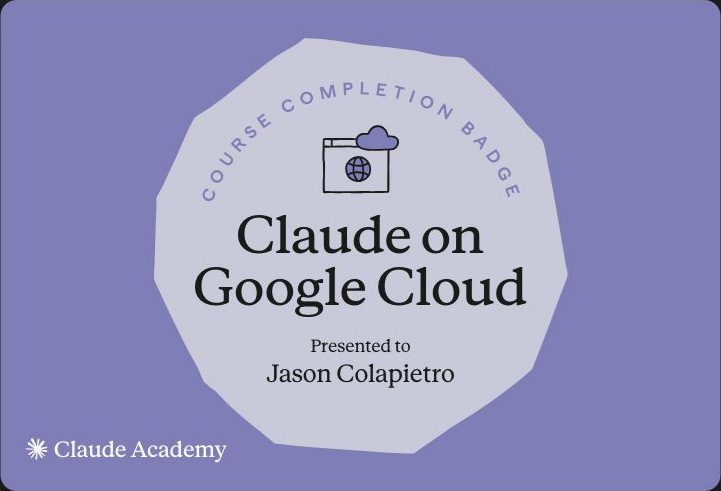 Claude on Google Cloud — Claude Academy / Anthropic