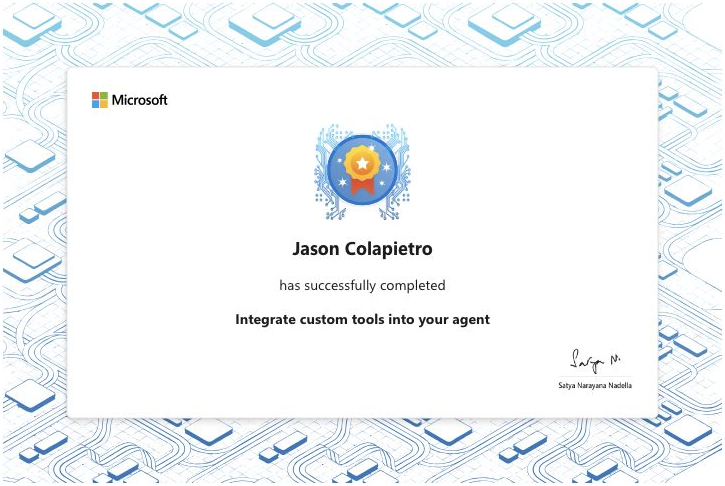 Integrate custom tools into your agent — Microsoft Learn