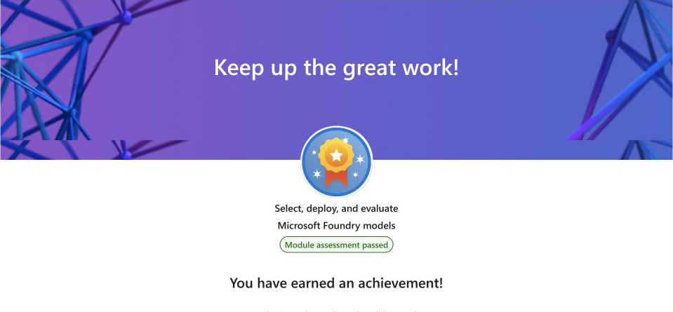 Select, deploy, and evaluate Microsoft Foundry models — Microsoft Learn
