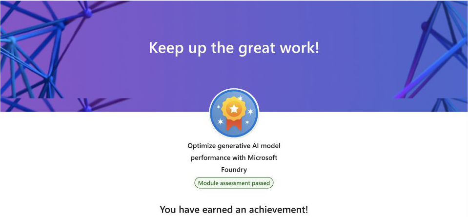 Optimize generative AI model performance with Microsoft Foundry — Microsoft Learn